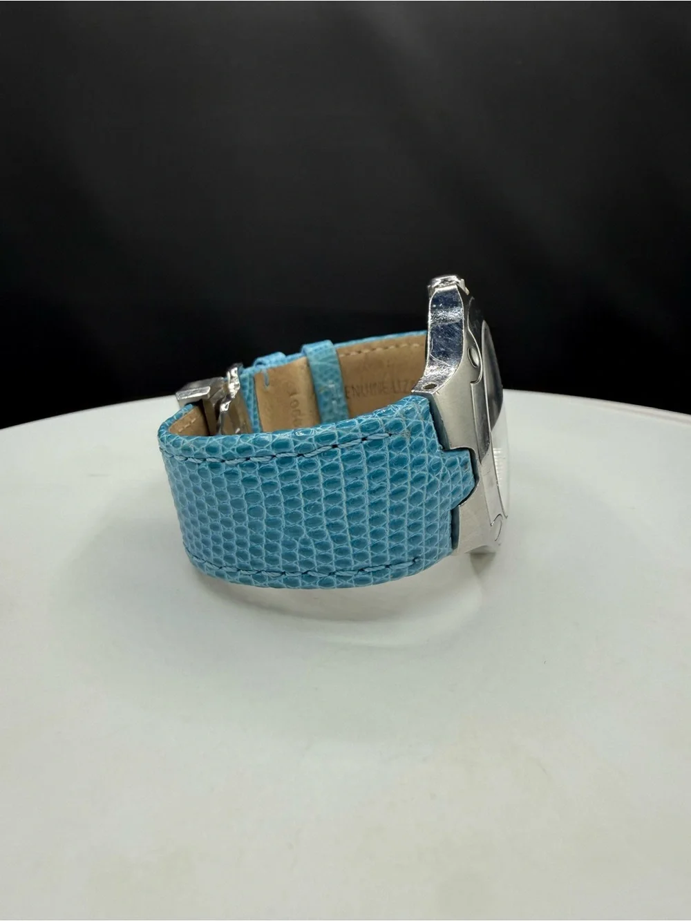 Movado SE Unisex Mother of Pearl Dial Factory Lizard Strap Watch